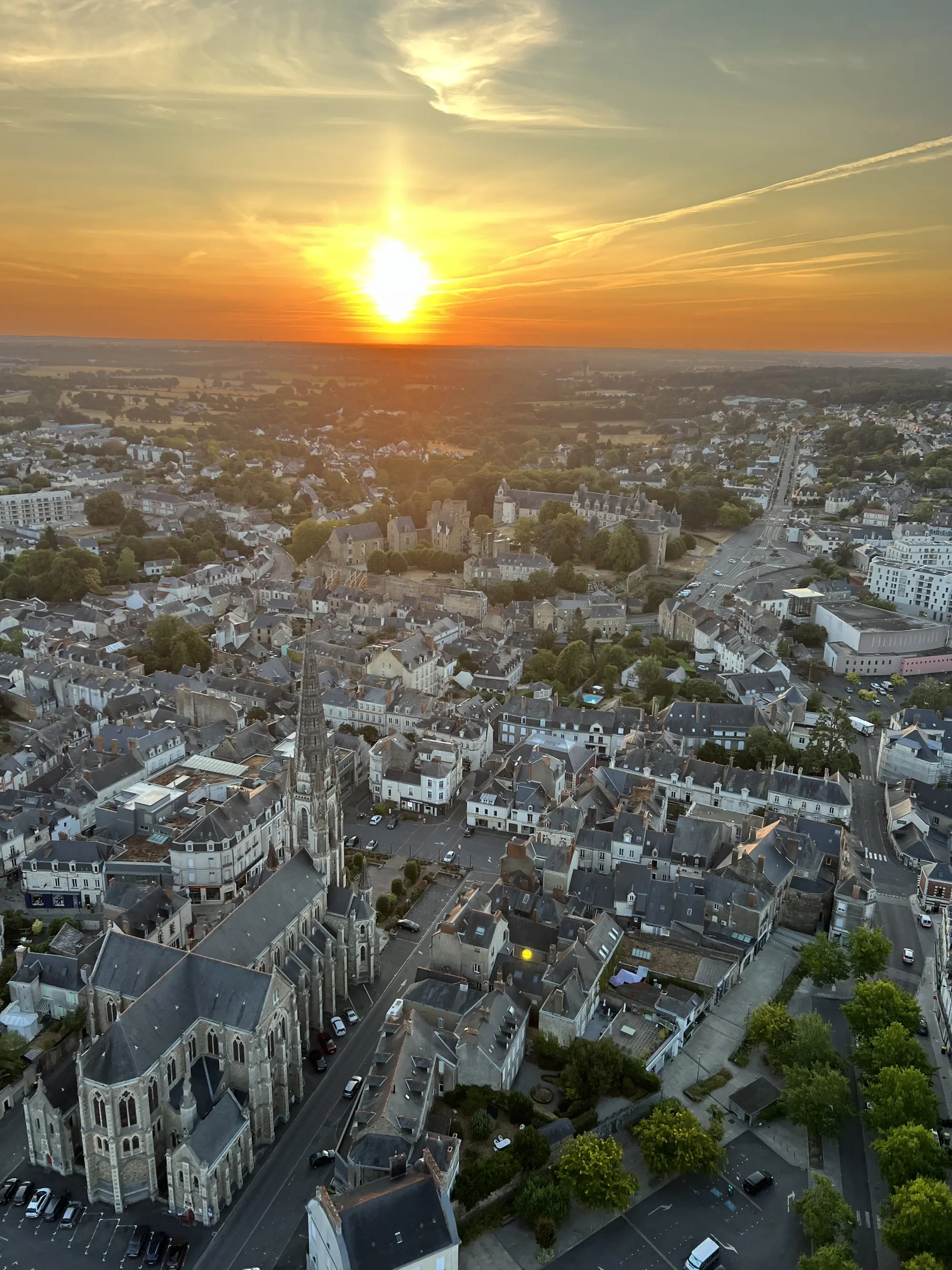 Photo 4 du vol en montgolfière du 24 juillet 2026 au départ de Châteaubriant