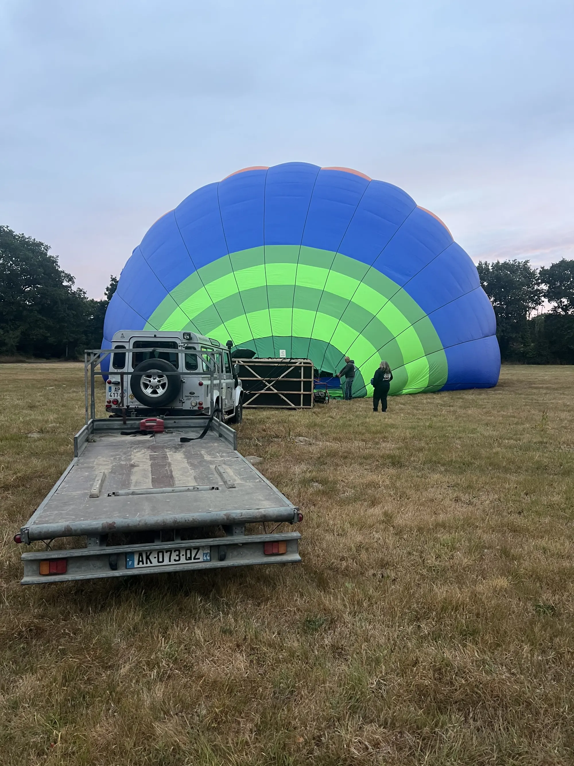 Photo 3 du vol en montgolfière du 26 juillet 2026 au départ de Châteaubriant