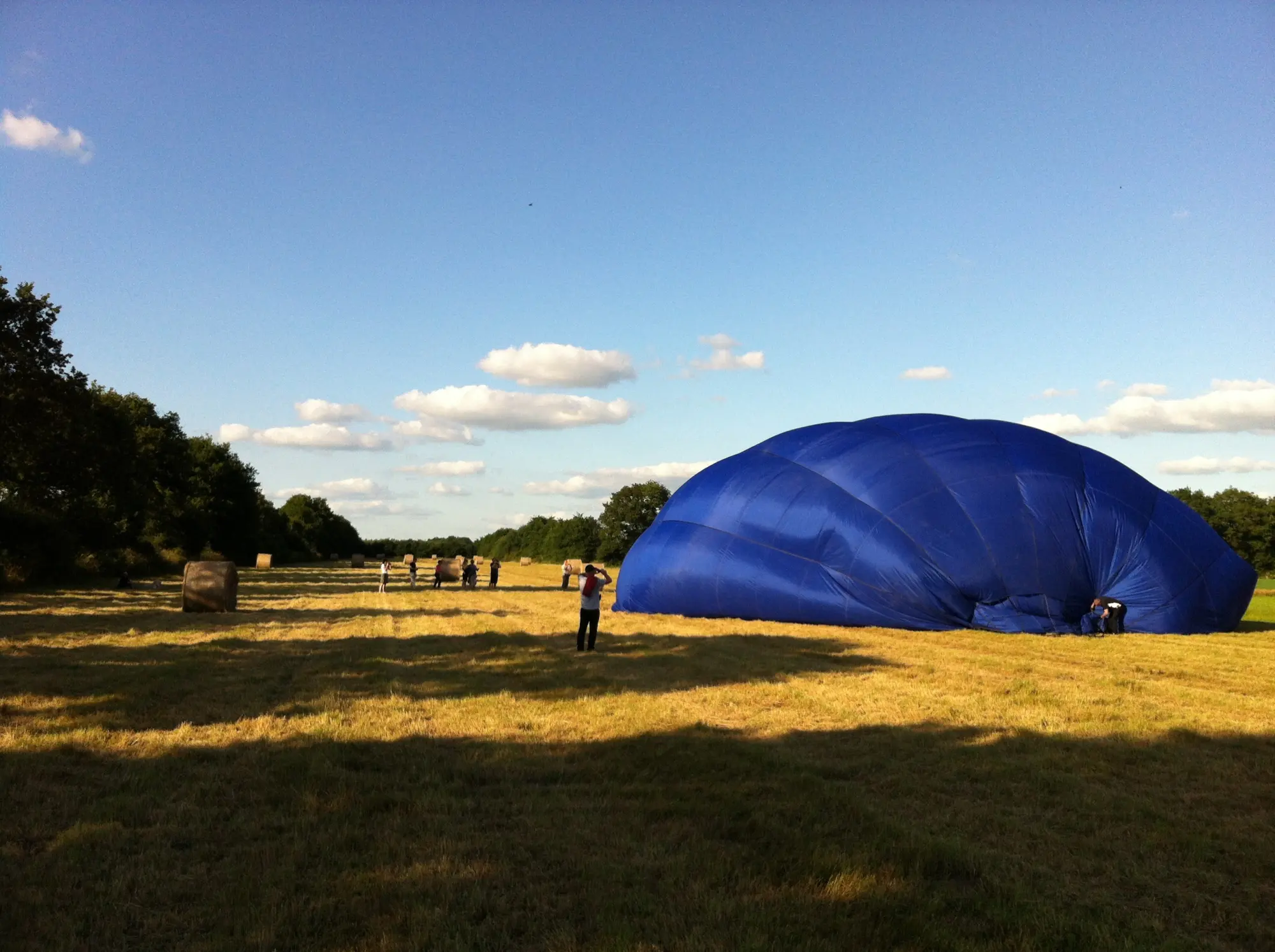 Photo 2 du vol en montgolfière du 30 juin 2013 au départ de Bout de Bois