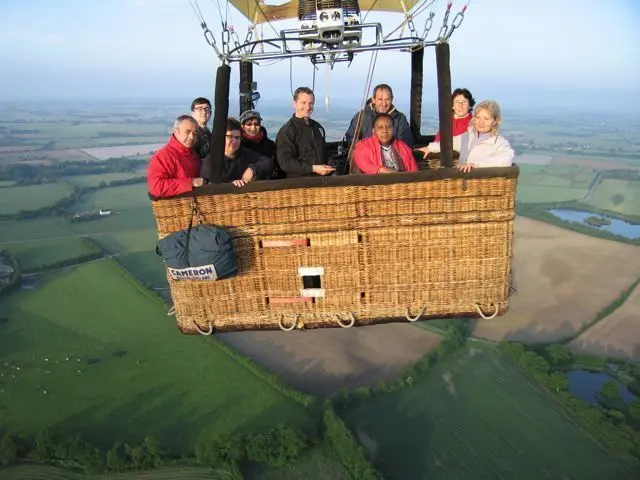 Vol en montgolfière vers Abbaretz, juin 2013