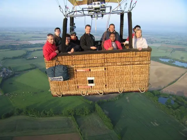 Photo 2 du vol en montgolfière du 2 juin 2013 au départ de Châteaubriant