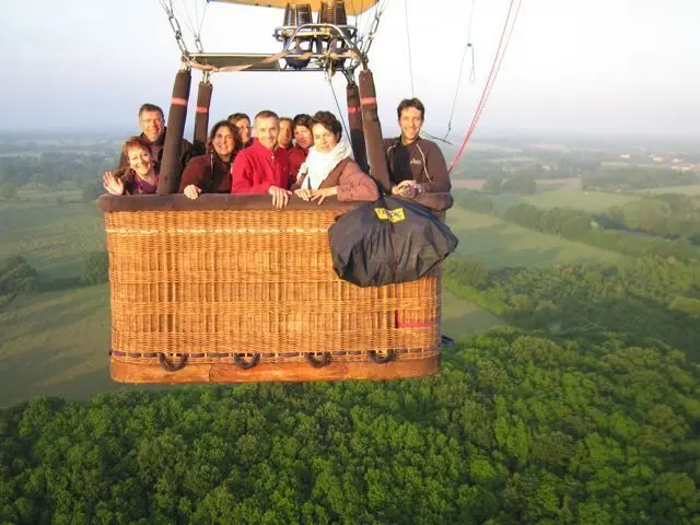 Photo 3 du vol en montgolfière du 2 juin 2013 au départ de Châteaubriant