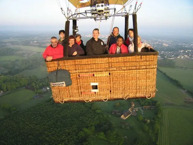 Photo 4 du vol en montgolfière du 2 juin 2013 au départ de Châteaubriant
