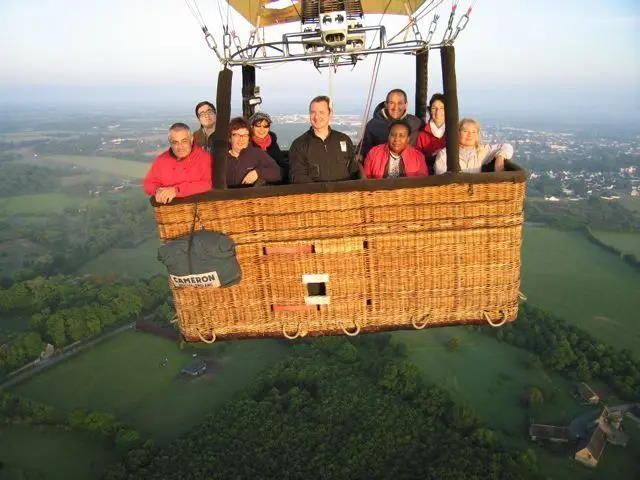 Photo 5 du vol en montgolfière du 2 juin 2013 au départ de Châteaubriant