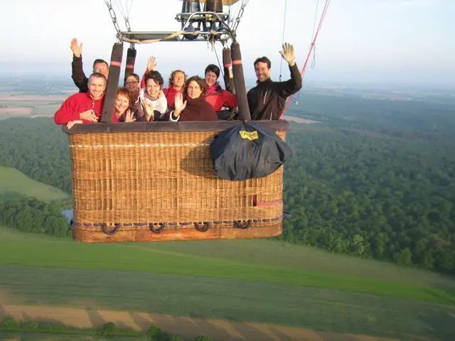 Photo 6 du vol en montgolfière du 2 juin 2013 au départ de Châteaubriant