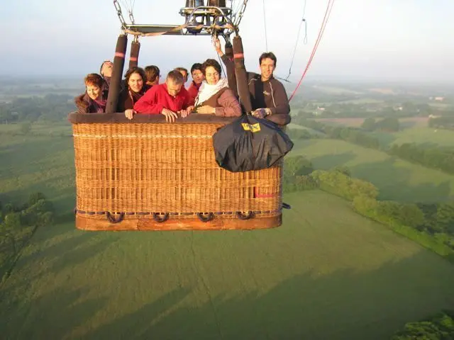 Photo 7 du vol en montgolfière du 2 juin 2013 au départ de Châteaubriant