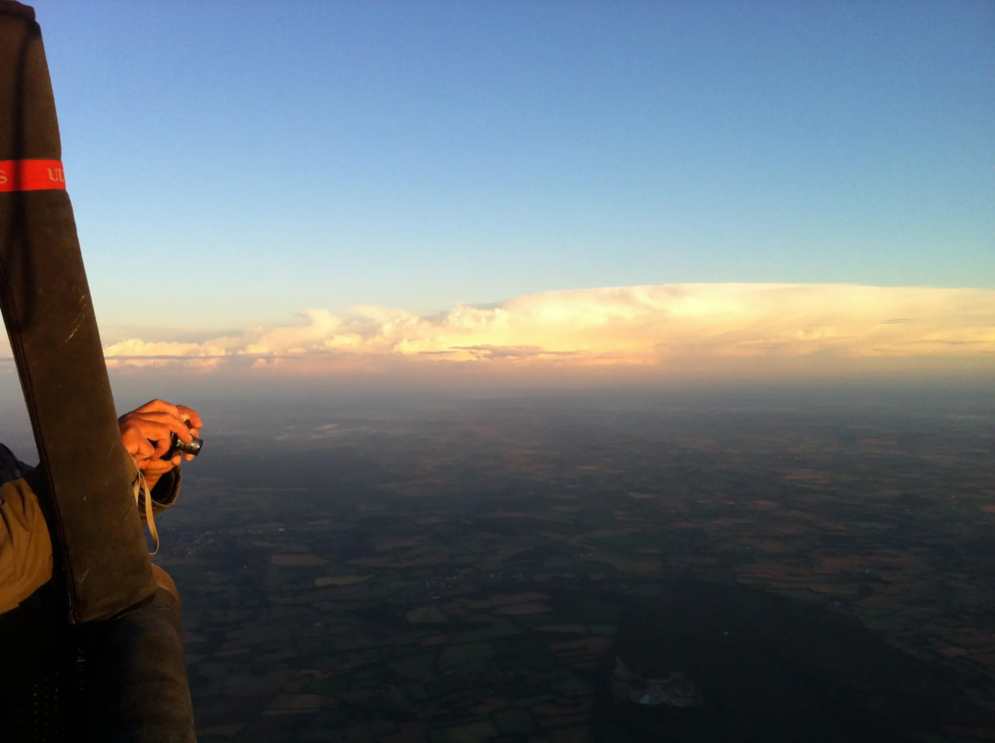 Photo 3 du vol en montgolfière du 28 juillet 2013 au départ de Châteaubriant