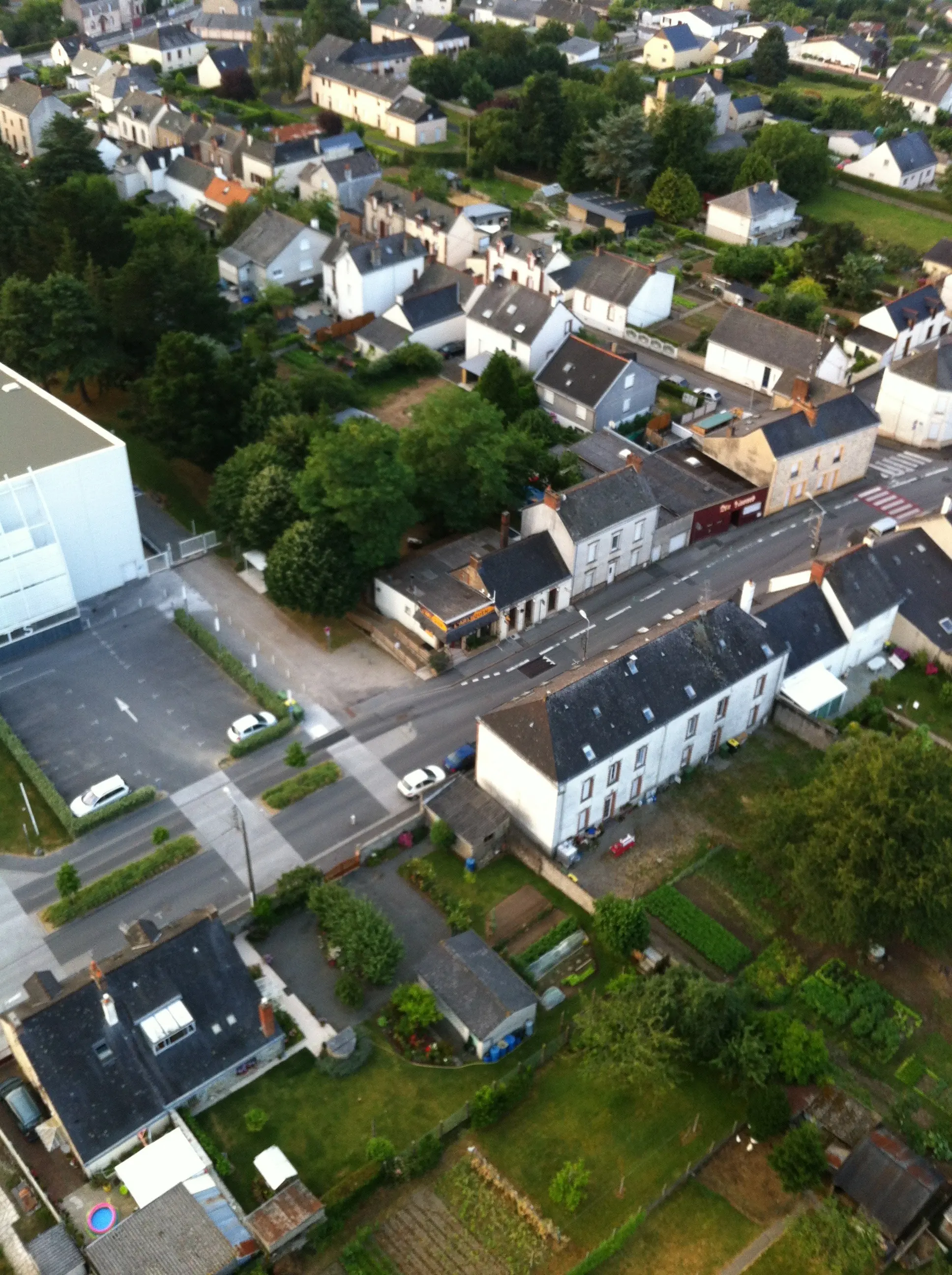 Photo 2 du vol en montgolfière du 24 juillet 2013 au départ de Châteaubriant