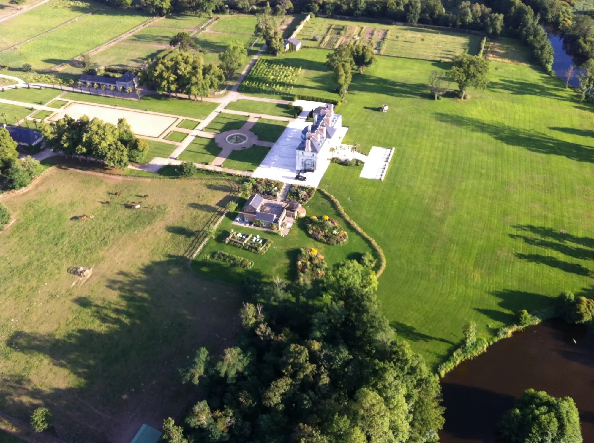 Photo 3 du vol en montgolfière du 10 août 2013 au départ de Nort Sur Erdre