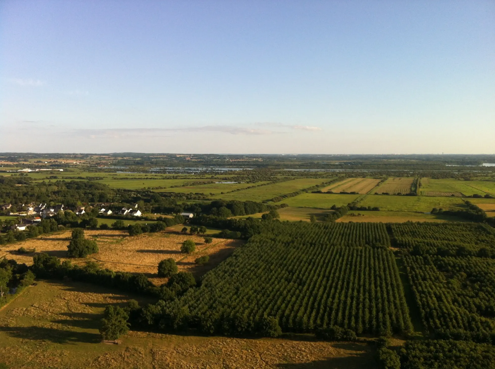 Photo 5 du vol en montgolfière du 10 août 2013 au départ de Nort Sur Erdre