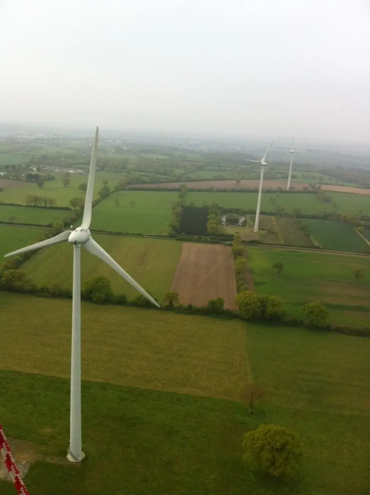 Photo 3 du vol en montgolfière du 20 avril 2014 au départ de Châteaubriant
