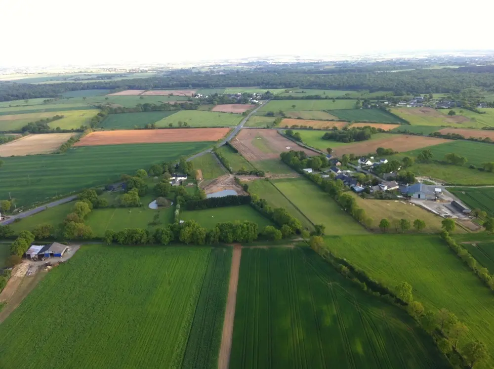 Photo 1 du vol en montgolfière du 3 mai 2014 au départ de Isse