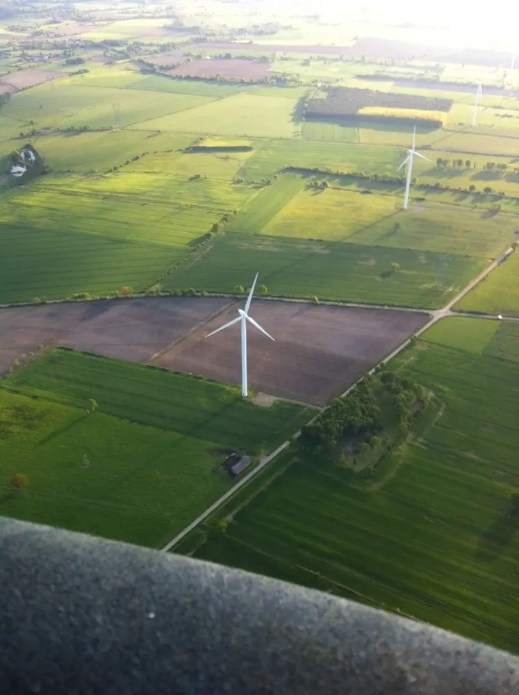 Photo 2 du vol en montgolfière du 3 mai 2014 au départ de Isse