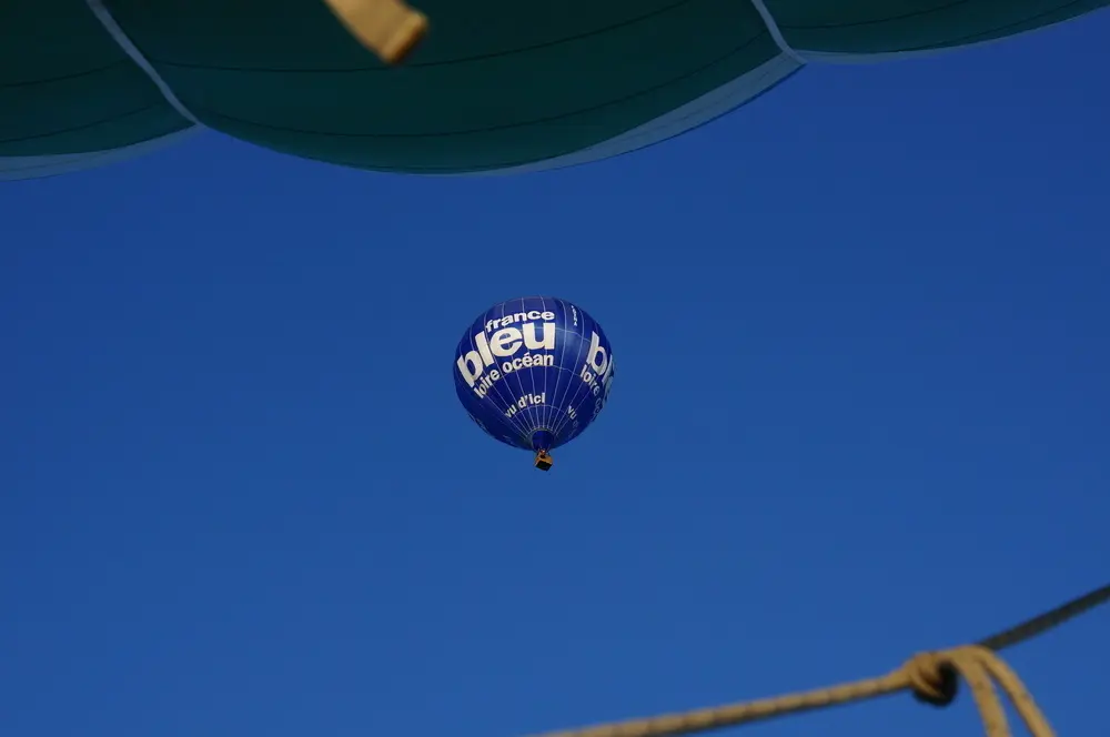Photo 2 du vol en montgolfière du 25 mai 2014 au départ de Riaillé