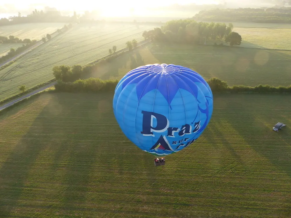 Photo 3 du vol en montgolfière du 25 mai 2014 au départ de Riaillé