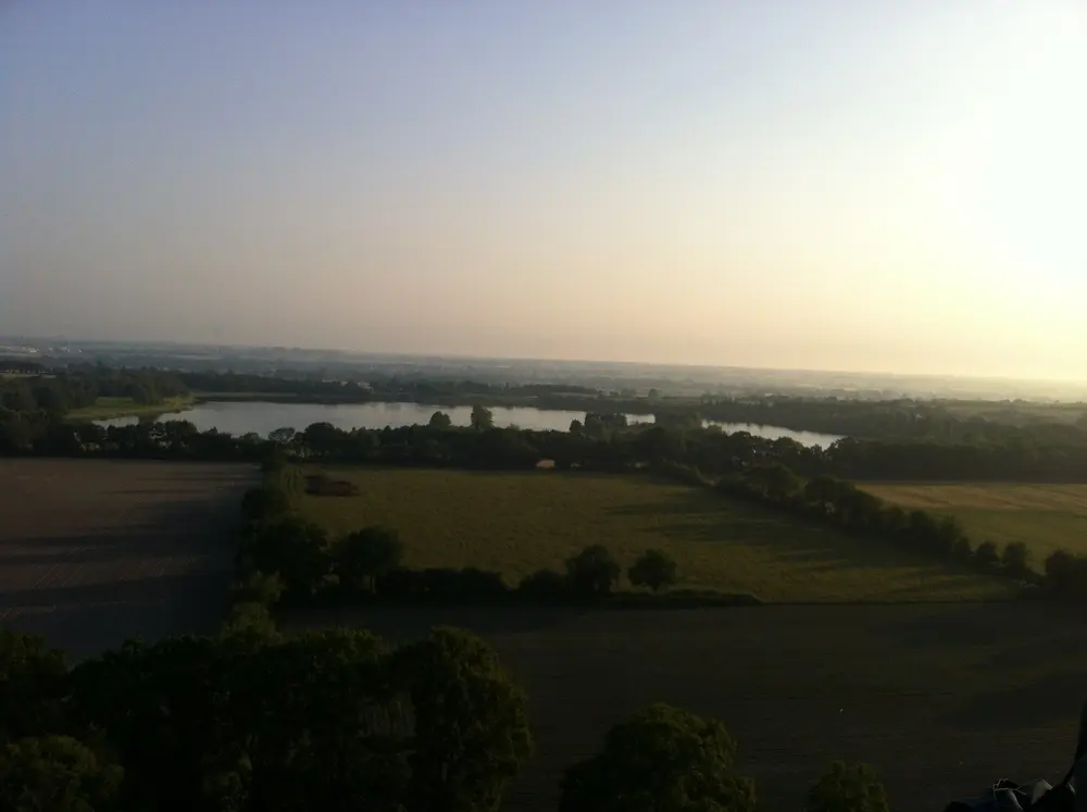 Photo 2 du vol en montgolfière du 14 juin 2014 au départ de Châteaubriant