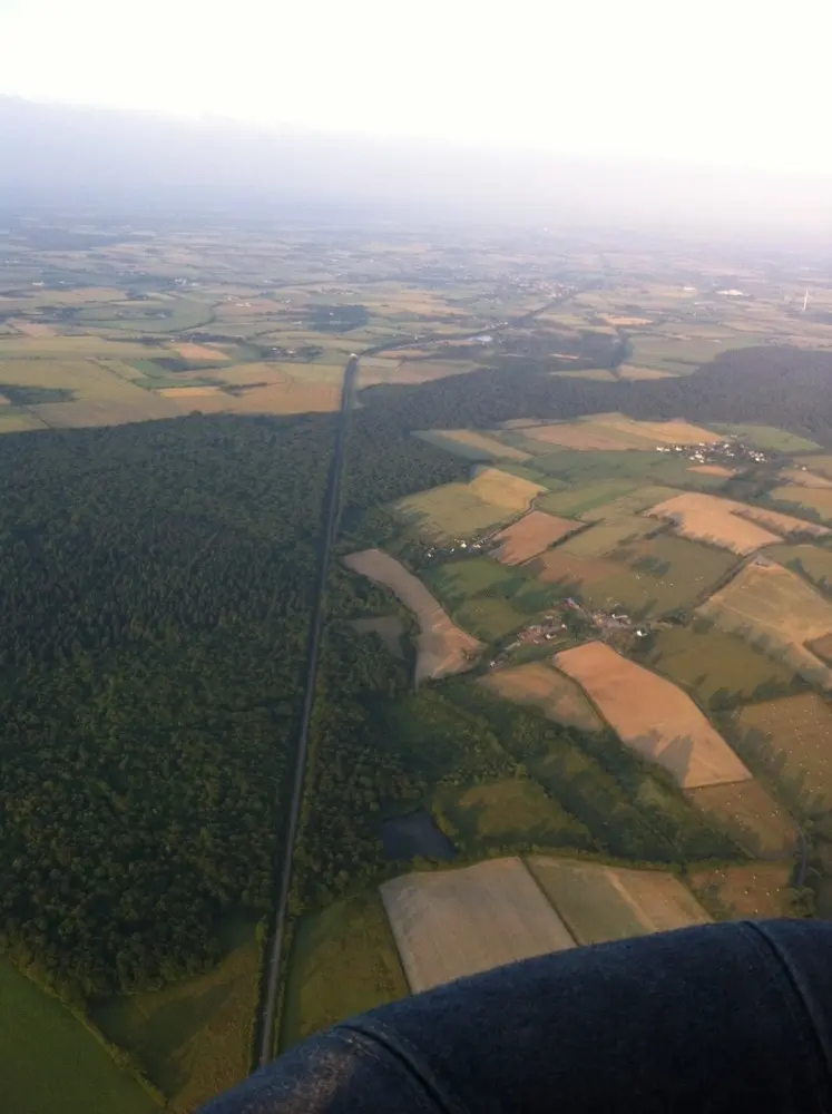 Photo 5 du vol en montgolfière du 14 juin 2014 au départ de Châteaubriant