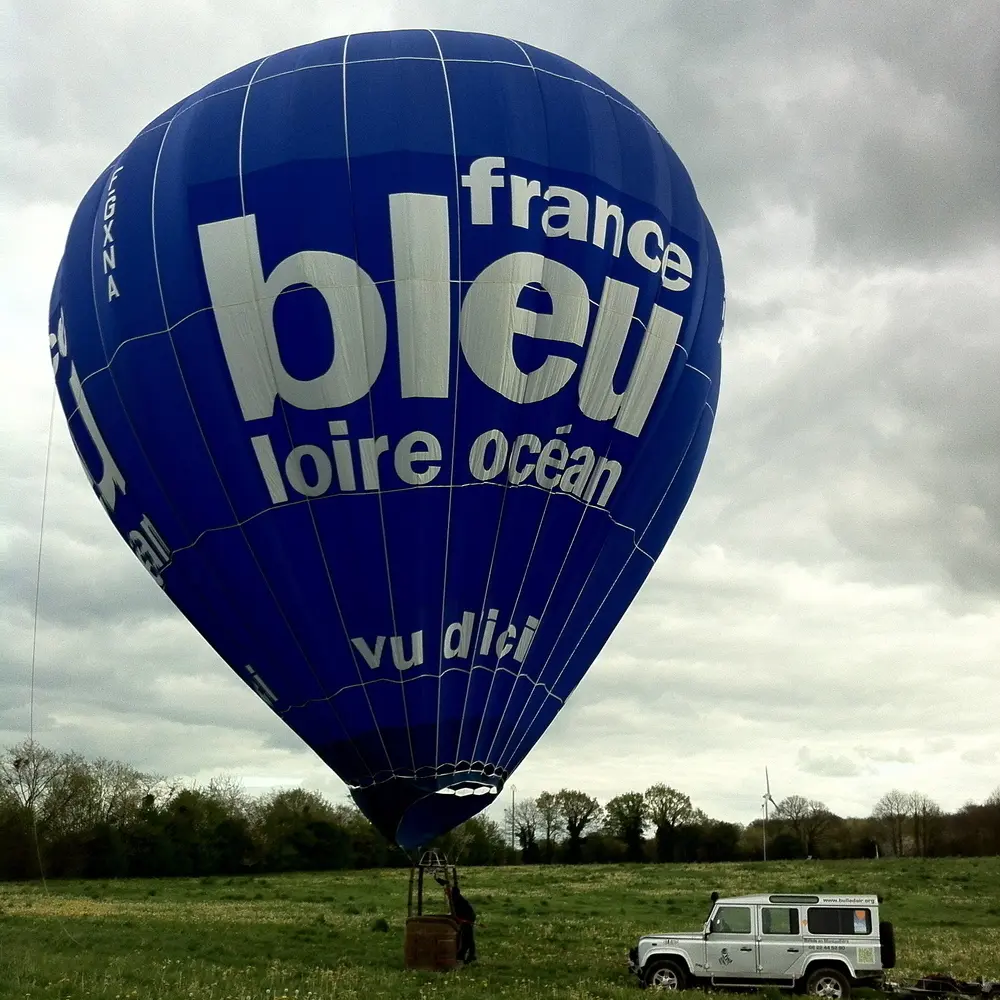 Photo 1 du vol en montgolfière du 19 juillet 2014 au départ de Châteaubriant