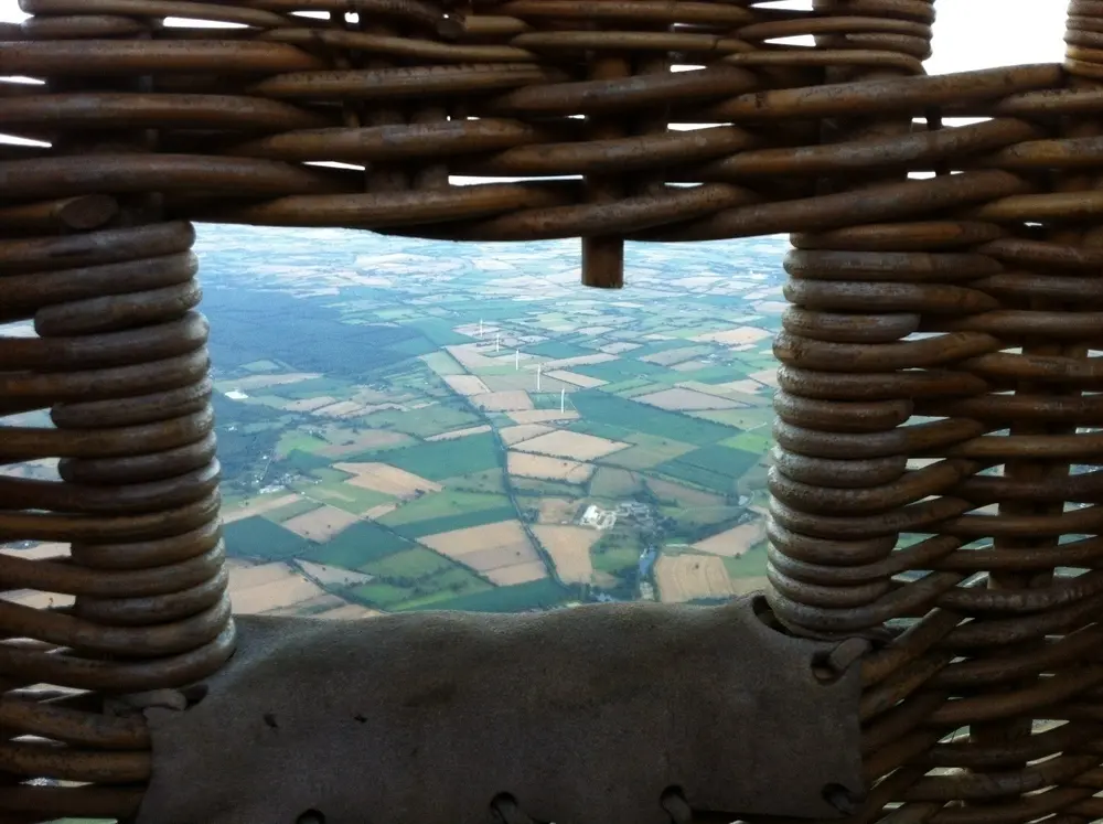 Photo 4 du vol en montgolfière du 19 juillet 2014 au départ de Châteaubriant