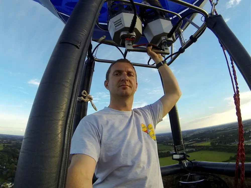 Photo 6 du vol en montgolfière du 19 juillet 2014 au départ de Châteaubriant
