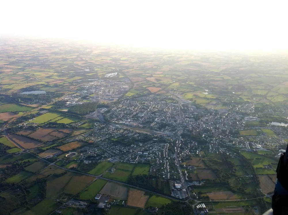 Photo 7 du vol en montgolfière du 19 juillet 2014 au départ de Châteaubriant
