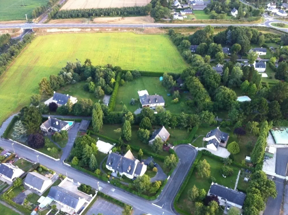 Photo 8 du vol en montgolfière du 19 juillet 2014 au départ de Châteaubriant