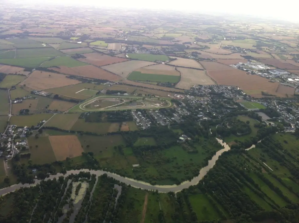 Photo 4 du vol en montgolfière du 31 juillet 2014 au départ de Nort sur Erdre