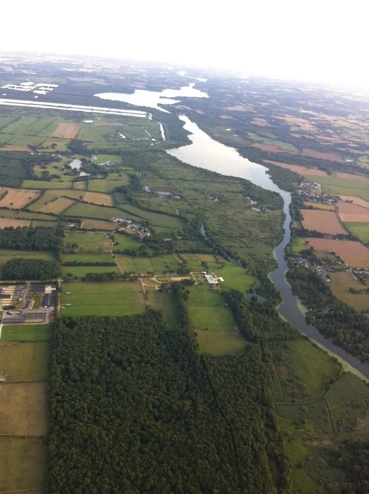 Photo 7 du vol en montgolfière du 31 juillet 2014 au départ de Nort sur Erdre