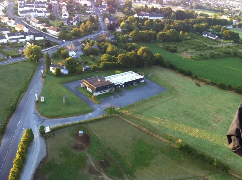 Photo 3 du vol en montgolfière du 3 juillet 2014 au départ de Châteaubriant