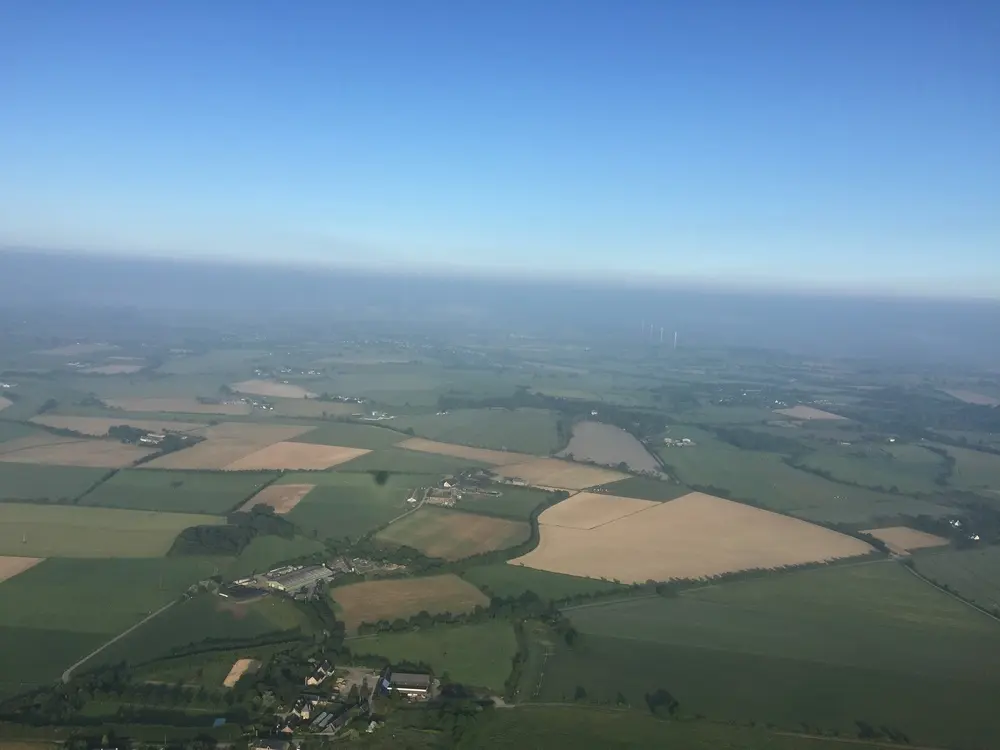 Photo 2 du vol en montgolfière du 24 mai 2015 au départ de Châteaubriant