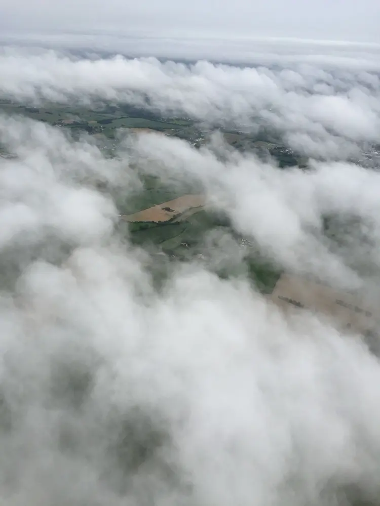 Photo 2 du vol en montgolfière du 25 mai 2015 au départ de Châteaubriant