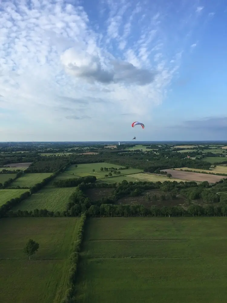 Photo 2 du vol en montgolfière du 24 mai 2015 au départ de Saffré
