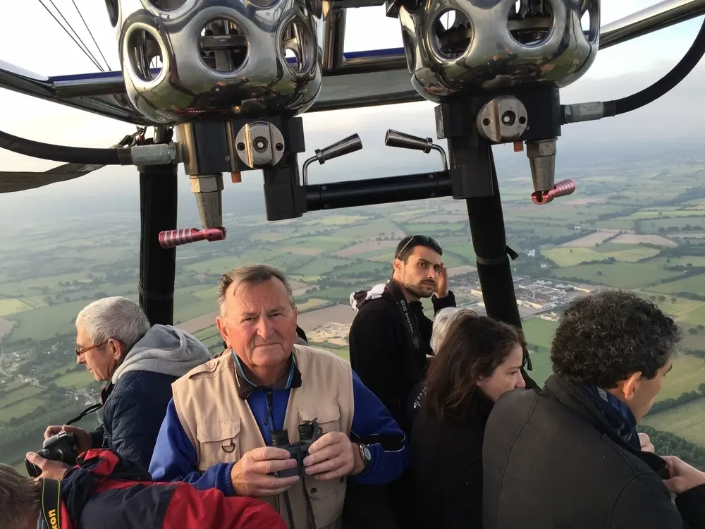 Photo 6 du vol en montgolfière du 30 mai 2015 au départ de Châteaubriant