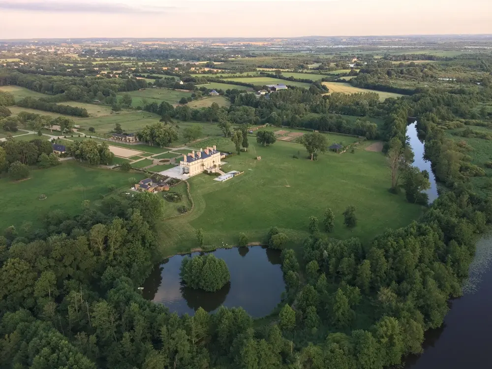 Photo 3 du vol en montgolfière du 17 juin 2015 au départ de Saffré