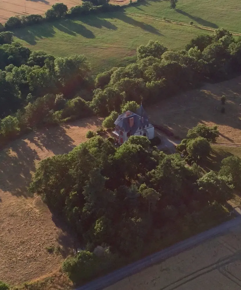 Photo 2 du vol en montgolfière du 29 juin 2015 au départ de Moisdon la Rivière