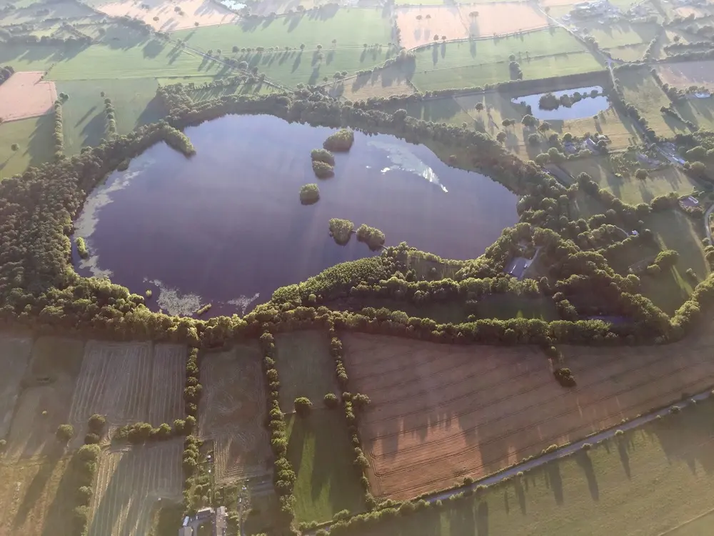 Photo 3 du vol en montgolfière du 29 juin 2015 au départ de Moisdon la Rivière