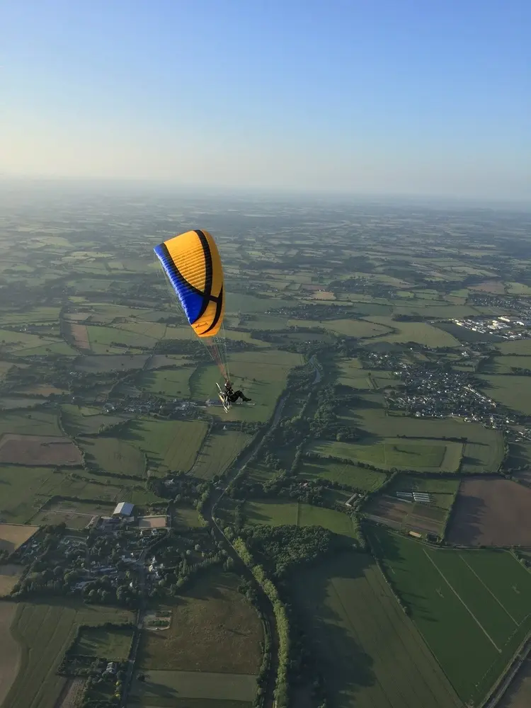 Photo 6 du vol en montgolfière du 3 juin 2015 au départ de Nort sur Erdre