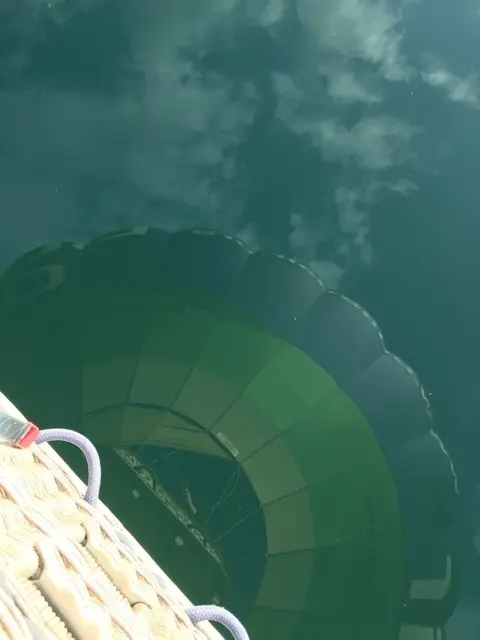 Photo 4 du vol en montgolfière du 3 mai 2016 au départ de Châteaubriant