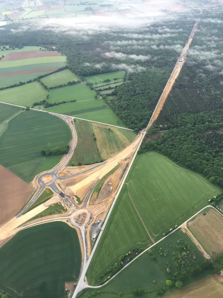 Photo 3 du vol en montgolfière du 21 mai 2016 au départ de Châteaubriant