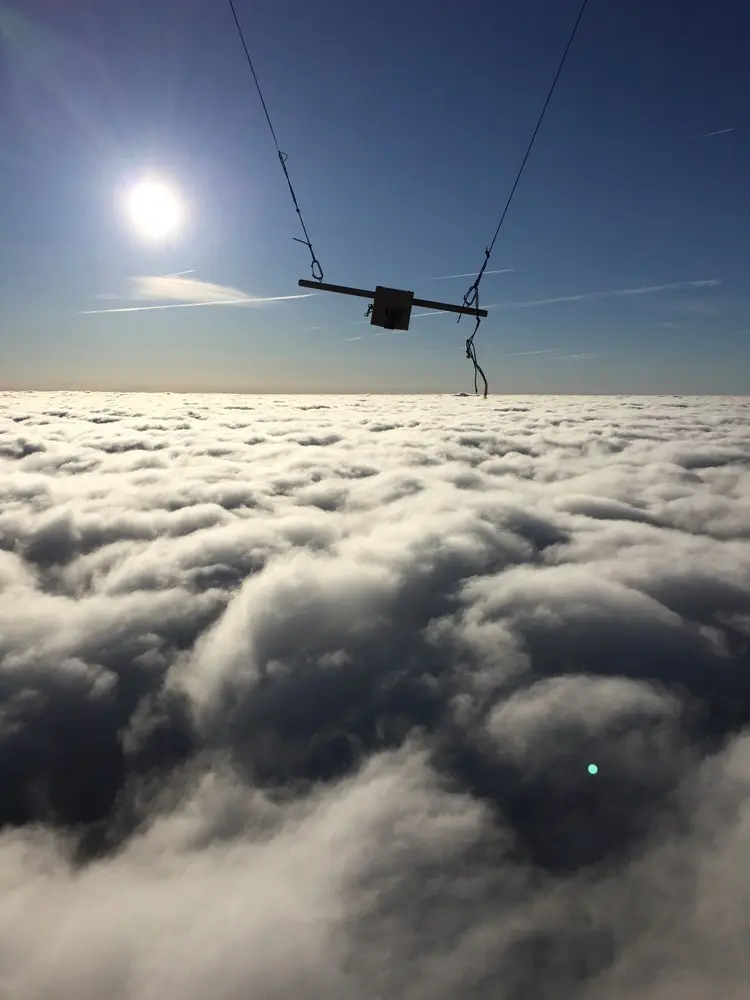 Photo 2 du vol en montgolfière du 16 mai 2016 au départ de Châteaubriant