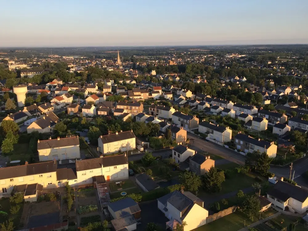 Photo 2 du vol en montgolfière du 24 juillet 2016 au départ de Châteaubriant