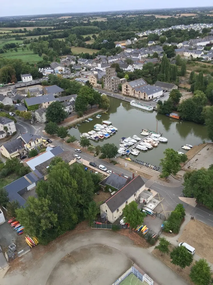 Photo 2 du vol en montgolfière du 23 septembre 2016 au départ de Nort sur Erdre