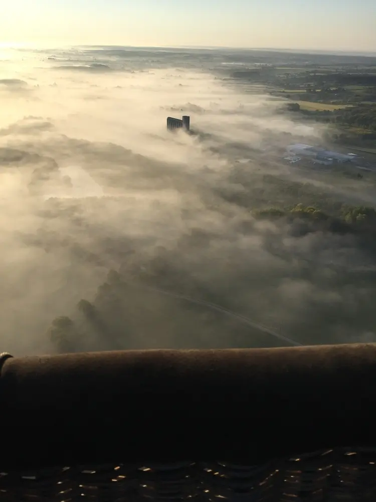 Photo 3 du vol en montgolfière du 29 avril 2017 au départ de Châtaubriant