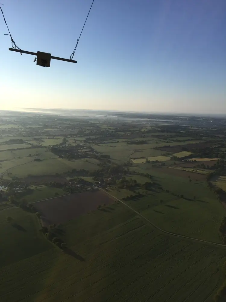 Photo 4 du vol en montgolfière du 29 avril 2017 au départ de Châtaubriant
