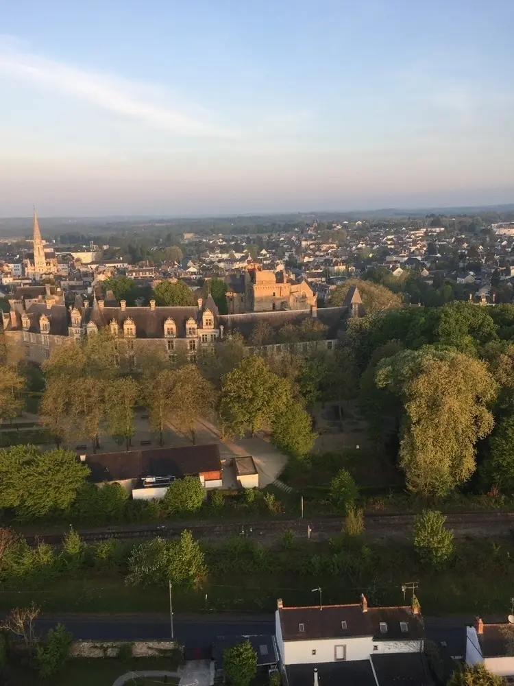 Photo 1 du vol en montgolfière du 23 avril 2017 au départ de Châteaubriant