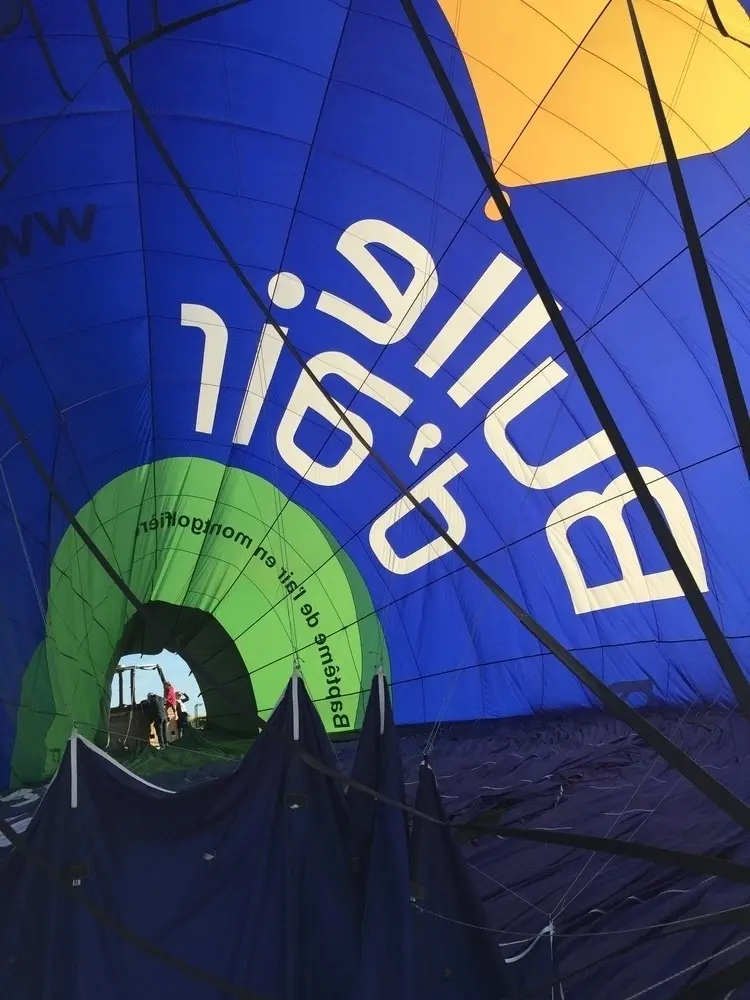 Photo 2 du vol en montgolfière du 4 juin 2017 au départ de Châteaubriant