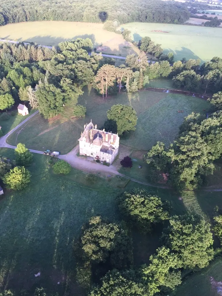 Photo 3 du vol en montgolfière du 4 juin 2017 au départ de Châteaubriant