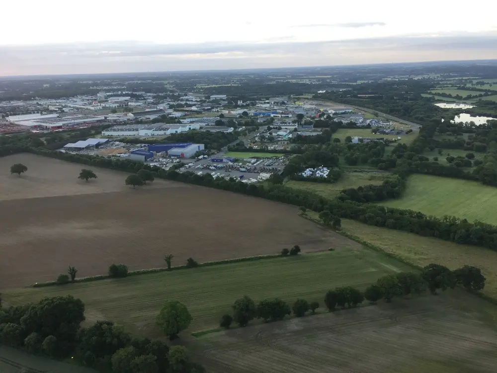 Photo 7 du vol en montgolfière du 4 juin 2017 au départ de Châteaubriant