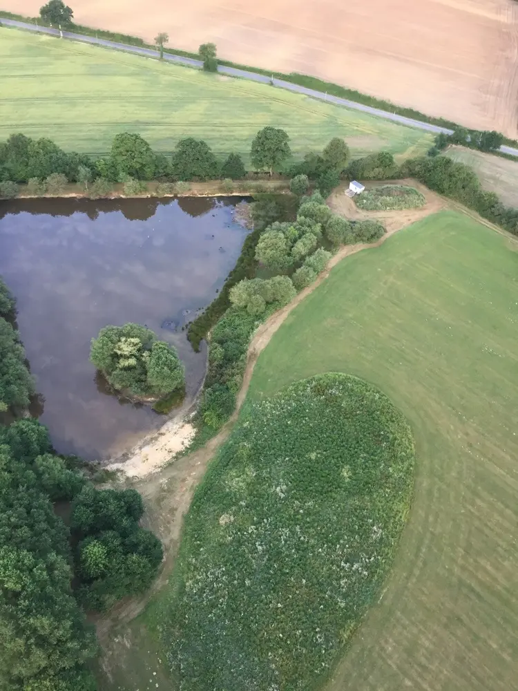 Photo 8 du vol en montgolfière du 4 juin 2017 au départ de Châteaubriant