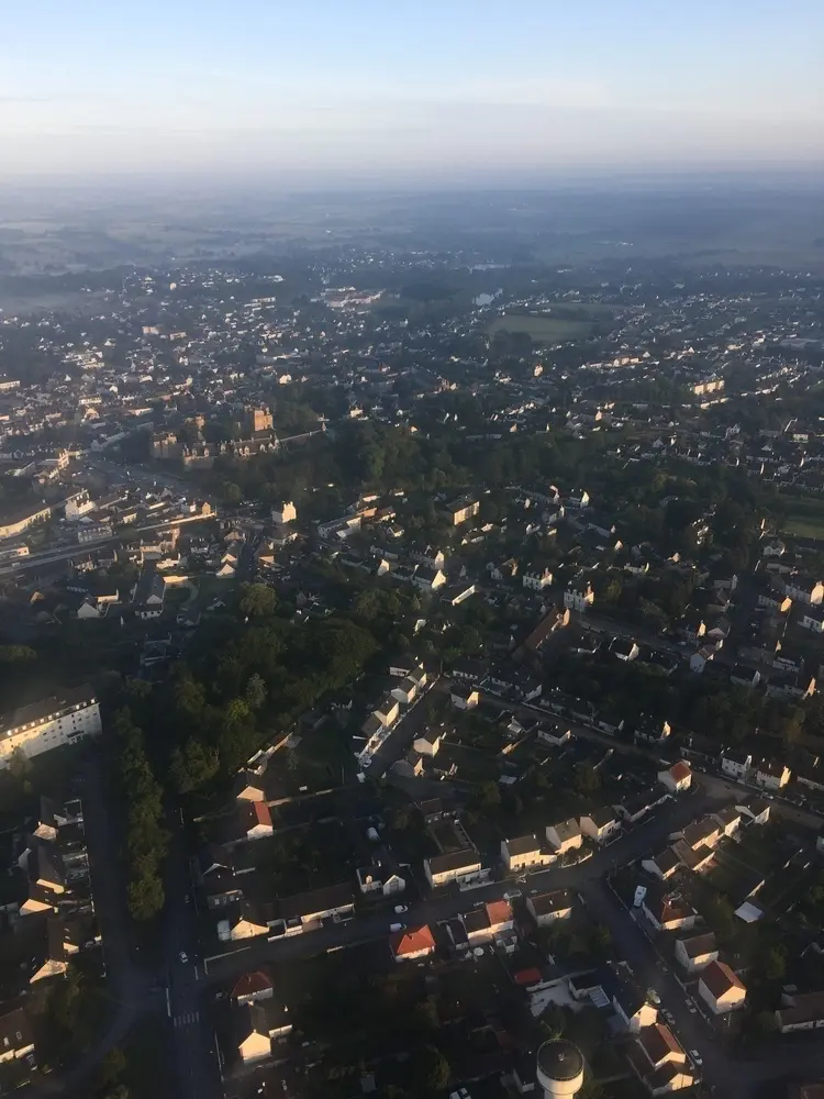 Photo 3 du vol en montgolfière du 11 août 2017 au départ de Châteaubriant